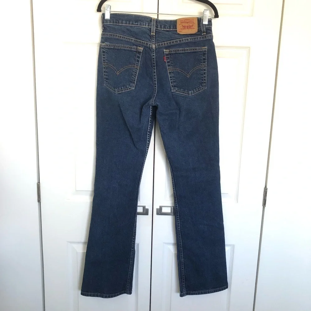 Vintage Levi 515 Boot Cut Low Rise Jeans Size 10 L